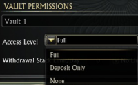 Vault Permissions